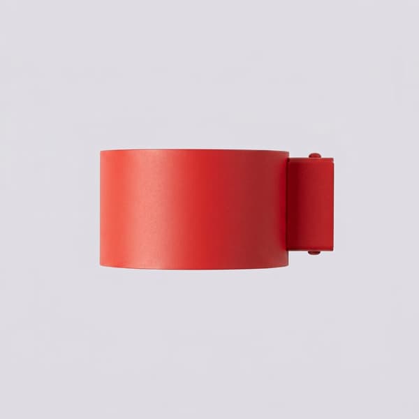 Vägglampa MODO 1 röd Gx53 Red