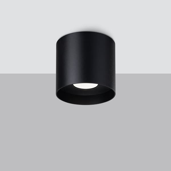 Taklampa MIKA svart Black
