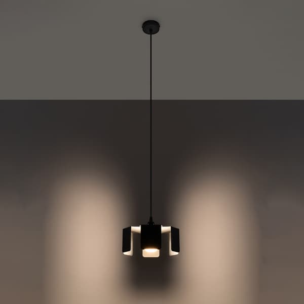 Pendel lampa TULIP svart Black