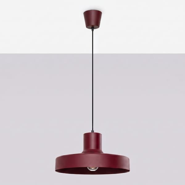 Pendellampa BILO vinröd burgundy