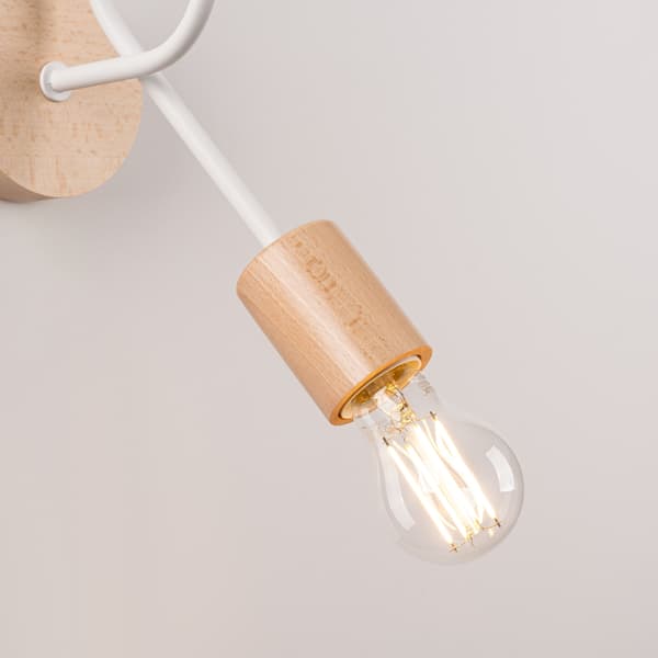 Vägglampa EMBER vit White