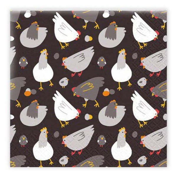 Servetter Tupp modern 33x33 20-pack Multicolor