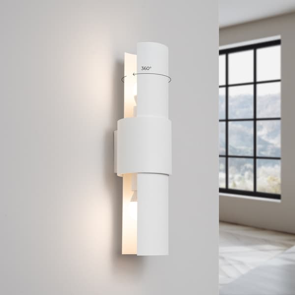 Vägglampa FLASH 2 vit White