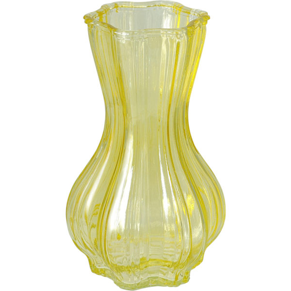 Vas Rosa Glas 20 cm Pink