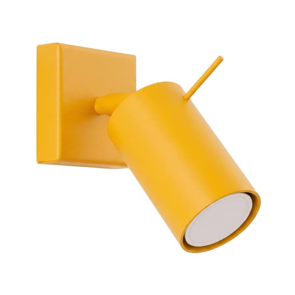 Vägglampa RING gul Gul