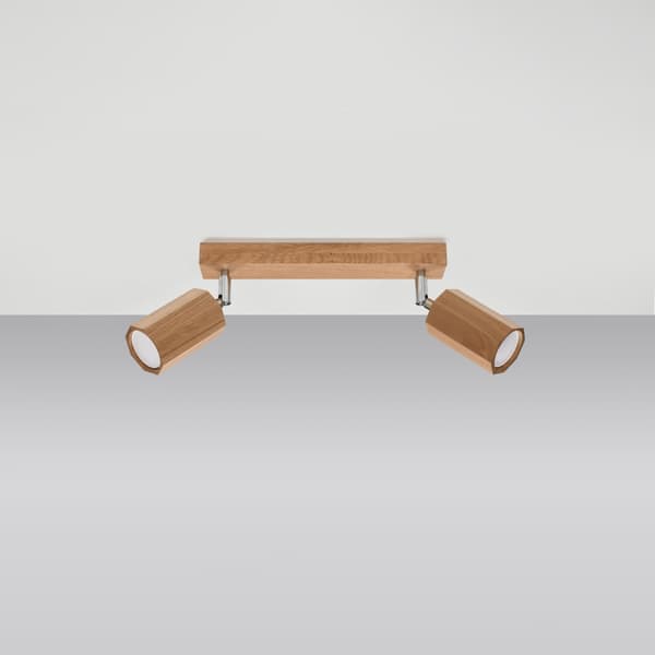 Taklampa ZEKE 2 ek Oak