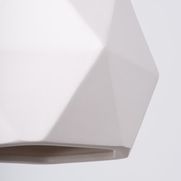 Taklampa keramik MINT White