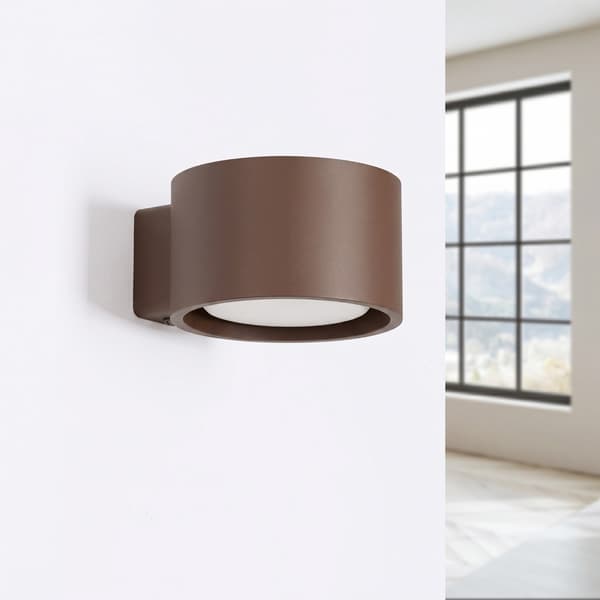 Vägglampa MODO 1 brun Gx53 Brown
