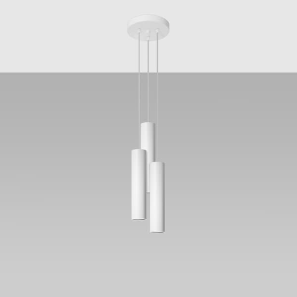 Pendel lampa LAGOS 3P vit White