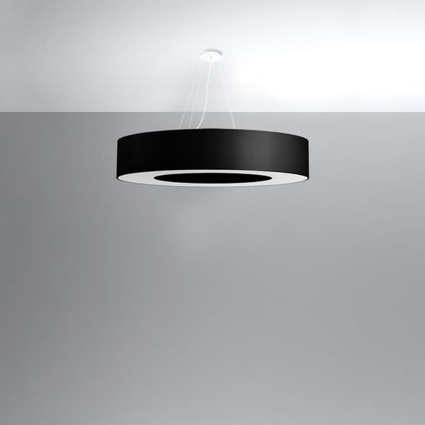 Ljuskrona SATURNO 90 svart Black