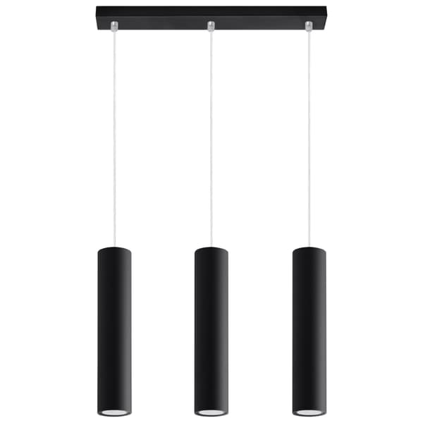 Pendel lampa LAGOS 3L svart Svart