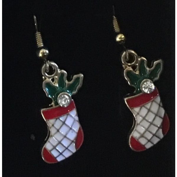 Ørering Julemand Snemand Spruce Ball julestrømpe Red Tomte