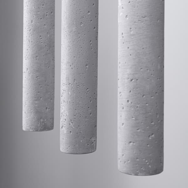 Hänglampa PASTELO 3L betong Grey