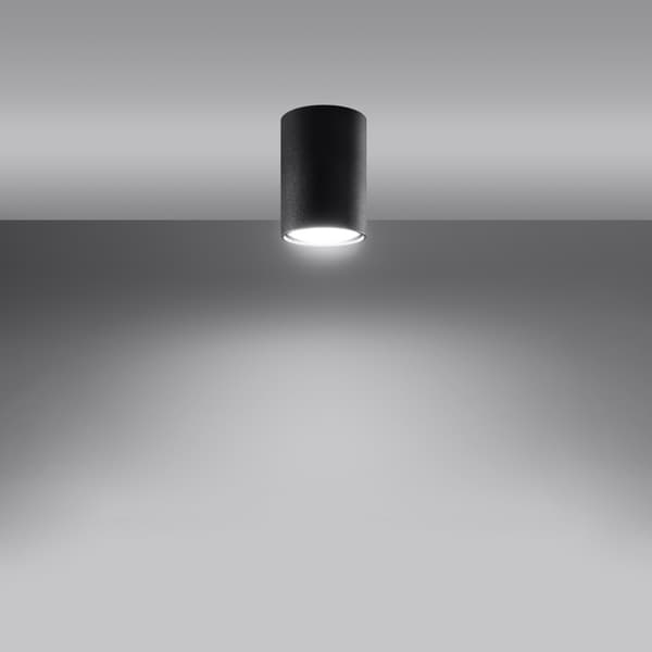Taklampa LAGOS 10 svart Black