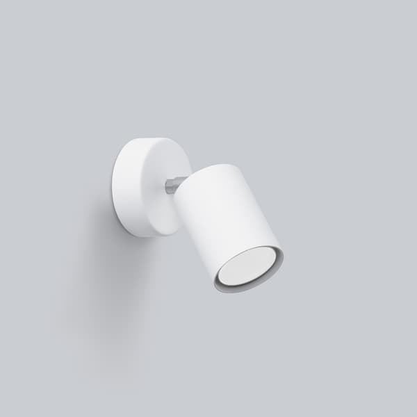 Vägglampa LEMMI 1 vit White
