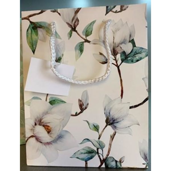 Gavepose Blomster 3-pakning 32x26x12 cm Multicolor