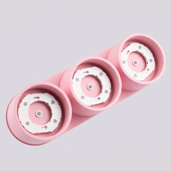 Taklampa MODO 3 rosa Gx53 Pink