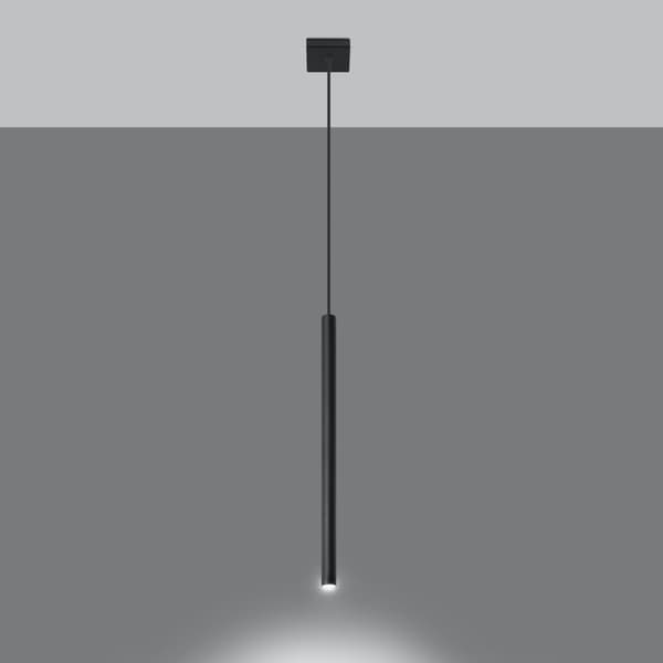 Pendel lampa PASTELO 1 svart Black