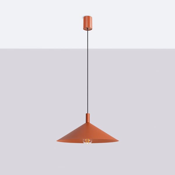 Pendellampa NOX 40 röd ockra Red