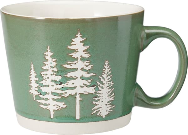 Mugg Julmugg Let it snow Grå 55 cl grå