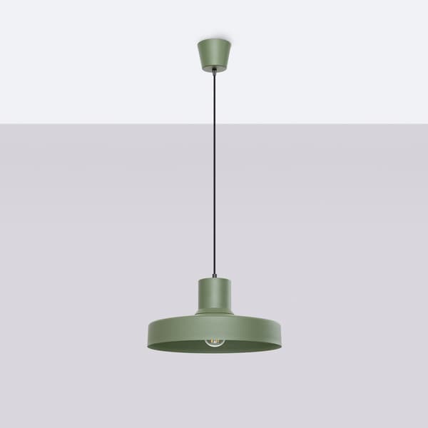 Pendellampa BILO olivgrön Green