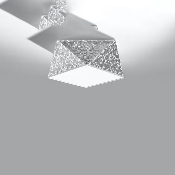 Taklampa HEXA 25 silver Silver