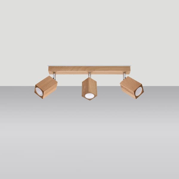 Taklampa KEKE 3 ek Oak