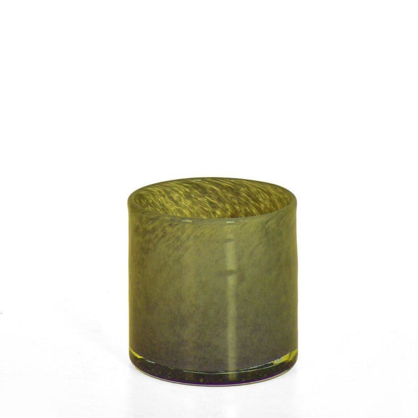 Vihreä lasi kynttilänjalka 10x10 cm Dark green