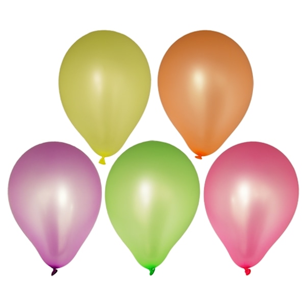 Ballong Neonmix 10-pack Latex Multicolor
