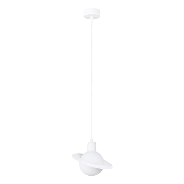 Pendellampa HYPERION 1 vit Vit