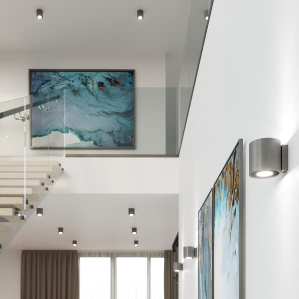 Vägglampa ORBIS 1 antracit Anthracite