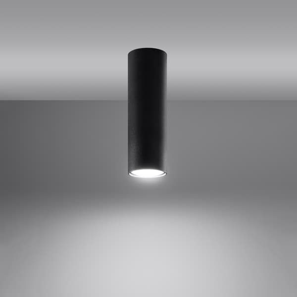 Taklampa LAGOS 20 svart Black