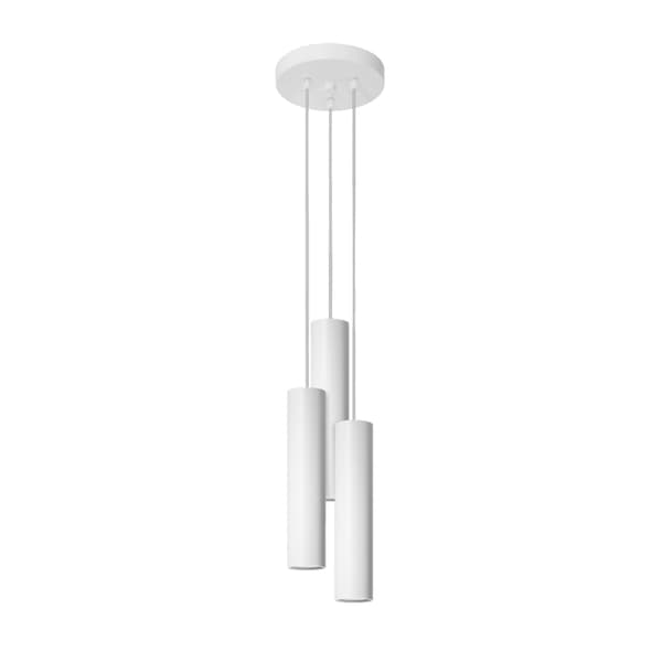 Pendel lampa LAGOS 3P vit Vit