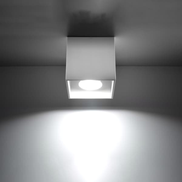 Taklampa QUAD 1 vit White