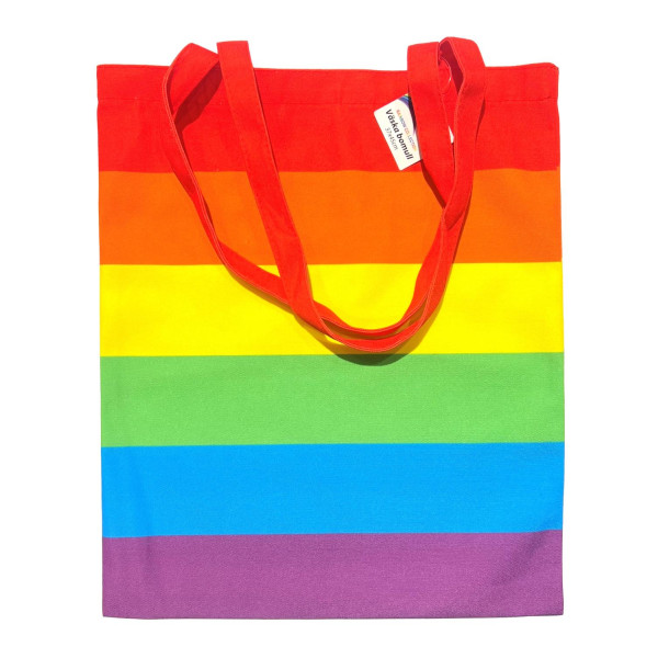 Laukkukotelo Rainbow Canvas Pride HBTQ+ Multicolor one size