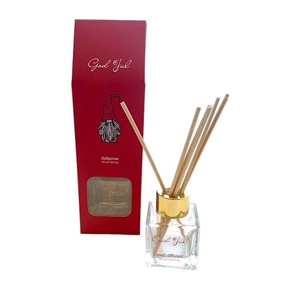 Doftpinnar Rumsdoft God Jul 50 ml Röd