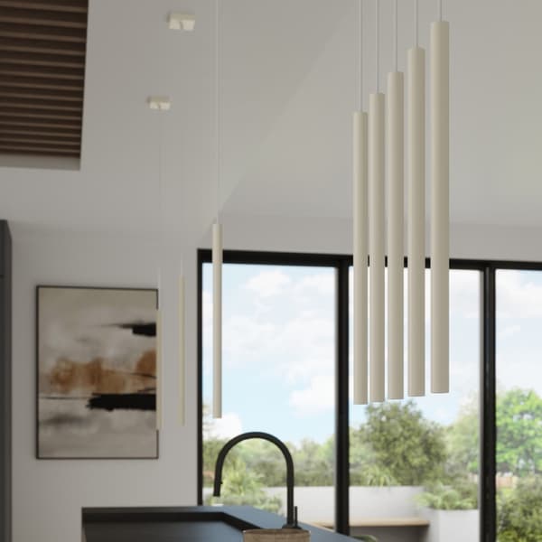 Taklampa PASTELO 1 beige Beige