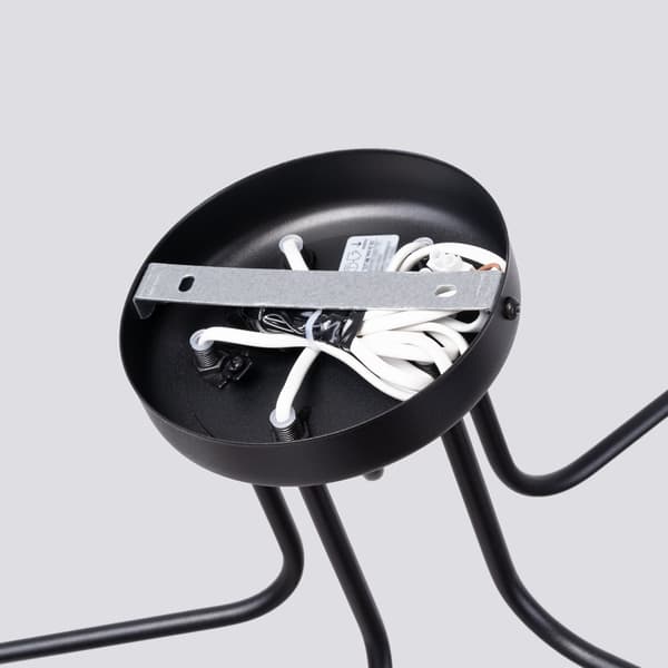 Ljuskrona ASTRAL 5 svart Black