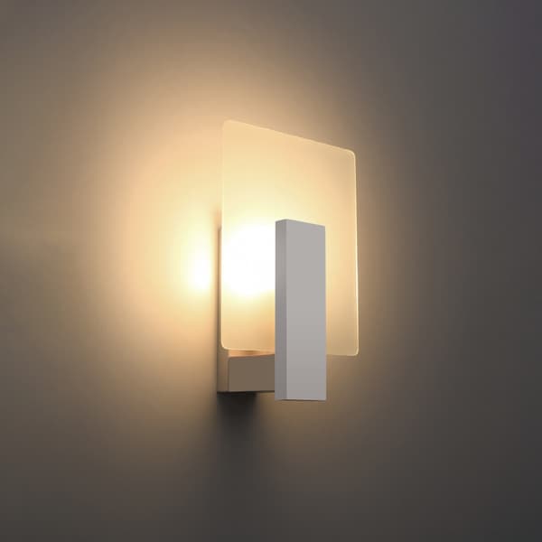 Vägglampa LAPPO vit White
