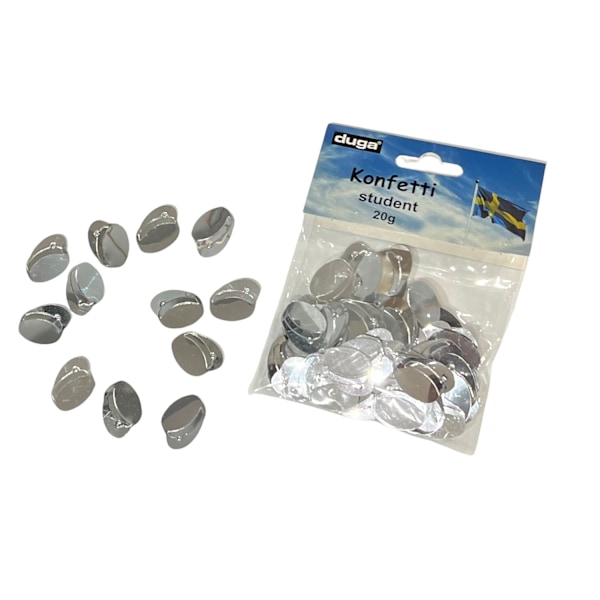 Konfetti Student Silver Silver
