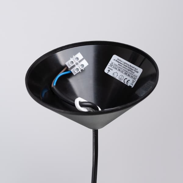 Pendellampa GINA svart Black