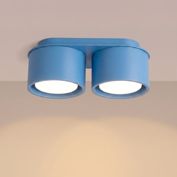 Taklampa MODO 2 azurblå Gx53 Light blue