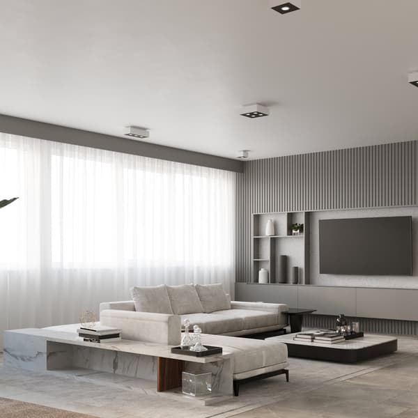 Taklampa MONO 1 vit White