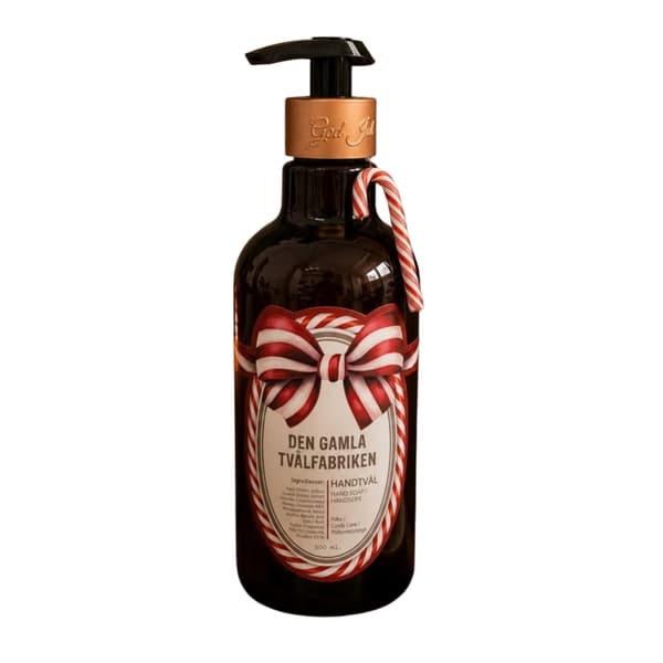 Tvålpump Jul Polka 500 ml Brun
