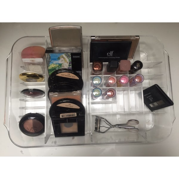 Makeupopbevaring Organiser 37x23 cm opbevaringsrum Multicolor