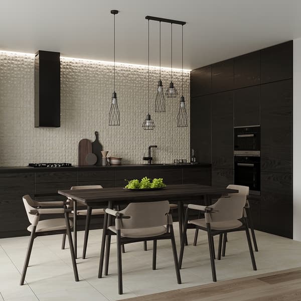 Taklampa SUBA 3P svart Black