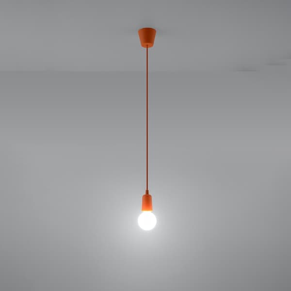 Pendel lampa DIEGO 1 orange Orange