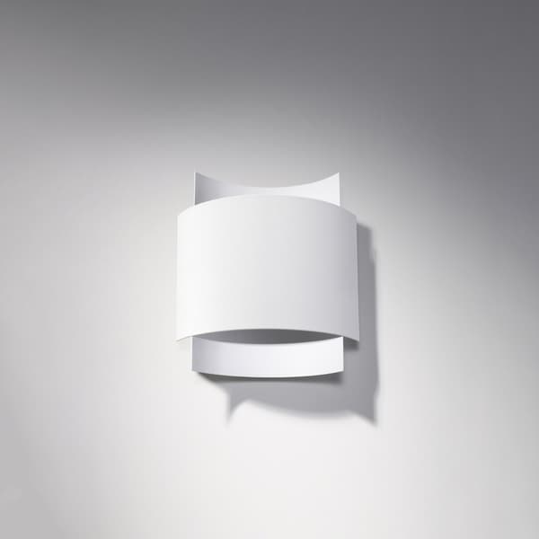 Vägglampa IMPACT vit White