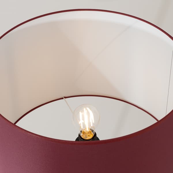 Golvlampa NATT vinröd Multicolor