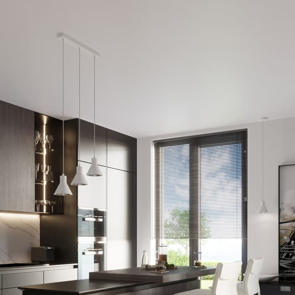 Pendel lampa TALEJA 1 vit [ES111] White